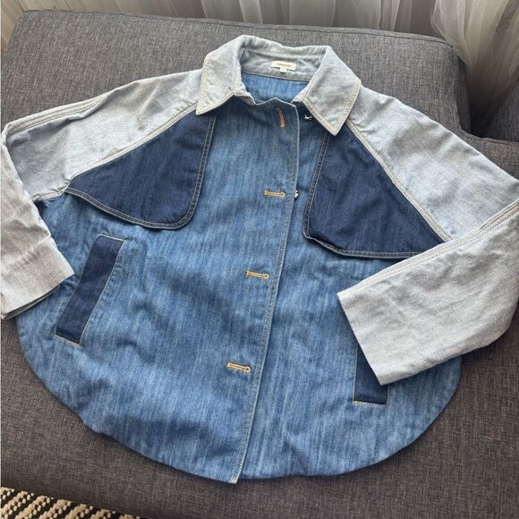 Manoush Patchwork Denim Jacket – Size US 2 (XS/S) - Picture 15 of 16